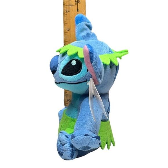 Disney Lilo & Stitch Hawaiian Luau Tropical Stitch Plush NEW Polynesian Gift 2+ - Picture 3 of 5